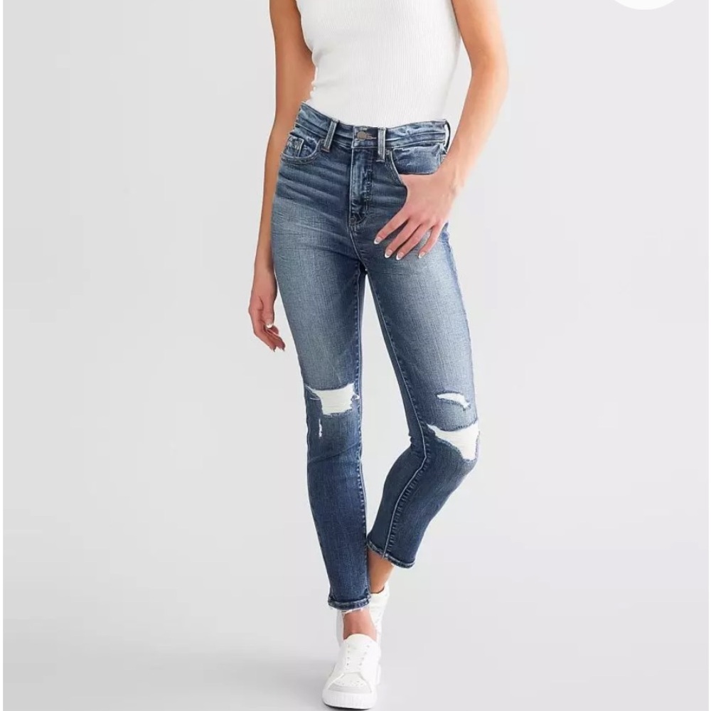 Buckle Black Fit No. 75 Ankle Skinny Stretch Jean